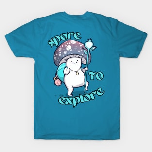 Spore to Explore Mushroom T-Shirt